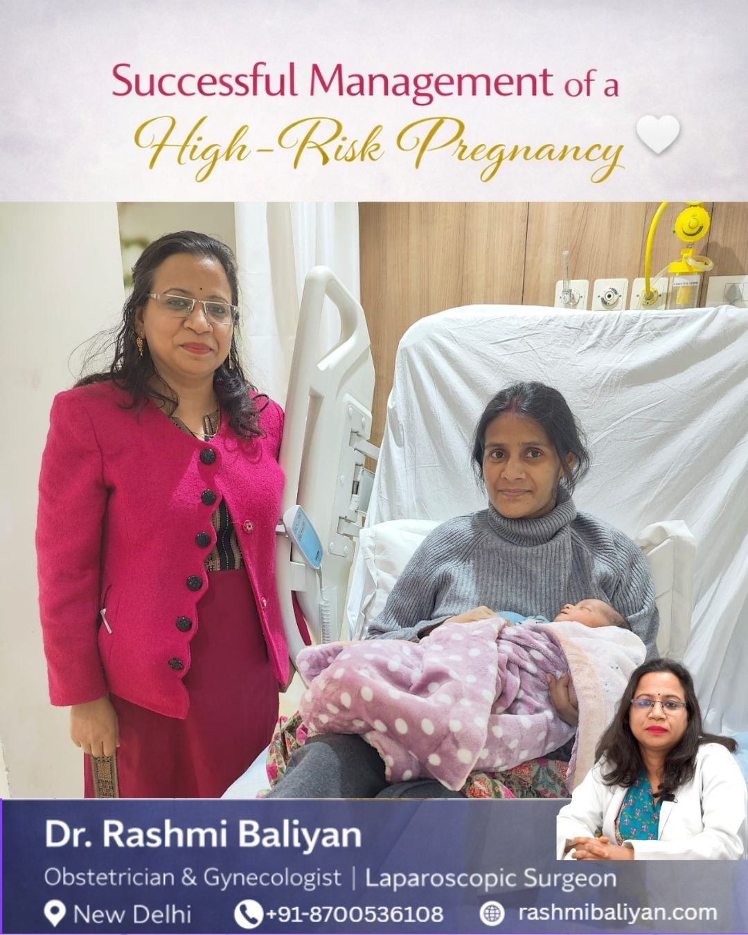 Successful Management of a High-Risk Pregnancy
